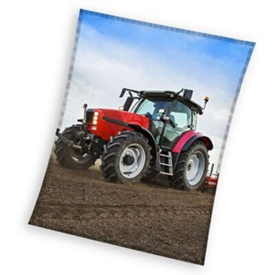 Carbotex koc 130x170 młodzieżowy dla dzieci Traktor Carbotex koc 130x170 młodzieżowy dla dzieci Traktor