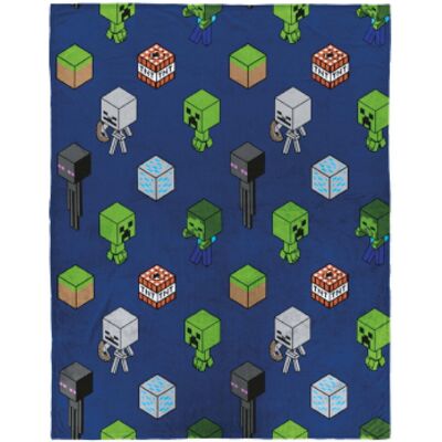 Carbotex koc 130x170 młodzieżowy licencyjny Minecraft Carbotex koc 130x170 młodzieżowy licencyjny Minecraft