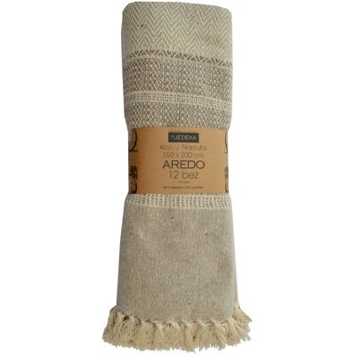 Jedeka Koc 150x200 Bawełniany Boho Aredo 11 Beż Jedeka Koc 150x200 Bawełniany Boho Aredo 11 Beż