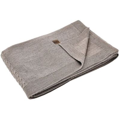 Inny producent Koc 150x200 wełniany wysoka jakość Merino Florence taupe Inny producent Koc 150x200 wełniany wysoka jakość Merino Florence taupe