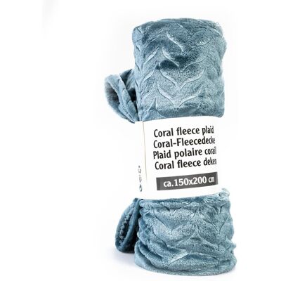 Inny producent Koc 150x200cm (niebieski) (wzór 02) Inny producent Koc 150x200cm (niebieski) (wzór 02)