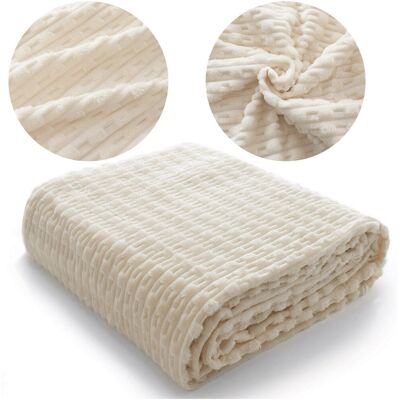 Łóżkoholicy Koc 160x200 Mikrofibra Tłoczona Ivana 04 Łóżkoholicy Koc 160x200 Mikrofibra Tłoczona Ivana 04