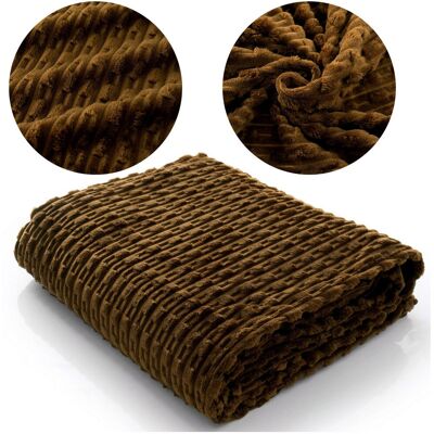Łóżkoholicy Koc 160x200 Mikrofibra Tłoczona Ivana 06 Łóżkoholicy Koc 160x200 Mikrofibra Tłoczona Ivana 06