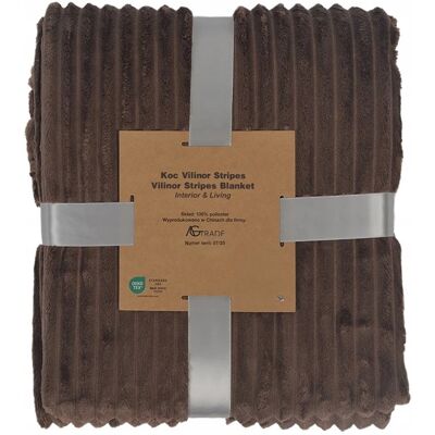AGTRADE KOC 200x220 CIEMNY BRĄZ MIĘKKI CIEPŁY NA KANAPĘ PLED NARZUTA NA PREZENT AGTRADE KOC 200x220 CIEMNY BRĄZ MIĘKKI CIEPŁY NA KANAPĘ PLED NARZUTA NA PREZENT