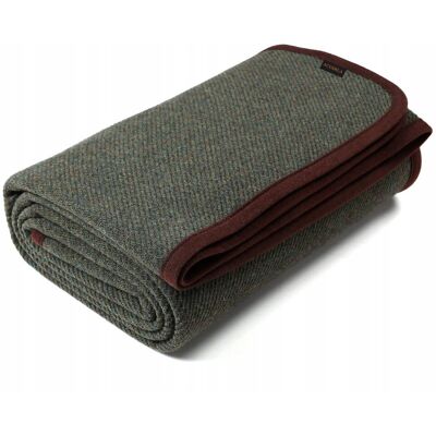 Inny producent Koc ACUSHLA poliester 160 cm x 200 cm czarny Inny producent Koc ACUSHLA poliester 160 cm x 200 cm czarny