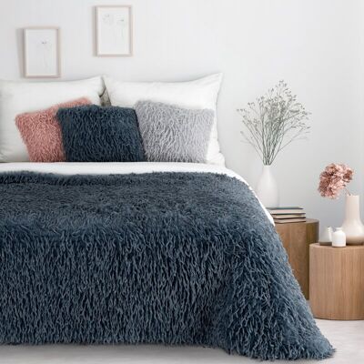 Eurofirany Koc Adore granatowy 130x170 cm Eurofirany Koc Adore granatowy 130x170 cm
