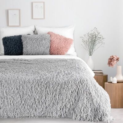 Eurofirany Koc Adore srebrny 130x170 cm Eurofirany Koc Adore srebrny 130x170 cm