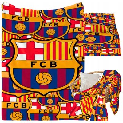 Inny producent Koc Barcelona Kocyk Piłkarski Zimowy Miękki Cieplutki Narzuta 130x150cm Inny producent Koc Barcelona Kocyk Piłkarski Zimowy Miękki Cieplutki Narzuta 130x150cm