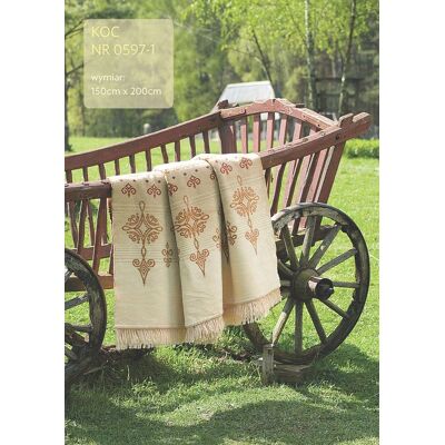 Unknown - 0597/1 - cream beige - 150x200 cm - Blanket Unknown - 0597/1 - cream beige - 150x200 cm - Blanket