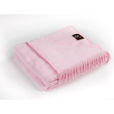 Koc Bawełniany Cotton Cloud 150X200 Kolor Pudrowy Róż Koc Bawełniany Cotton Cloud 150X200 Kolor Pudrowy Róż