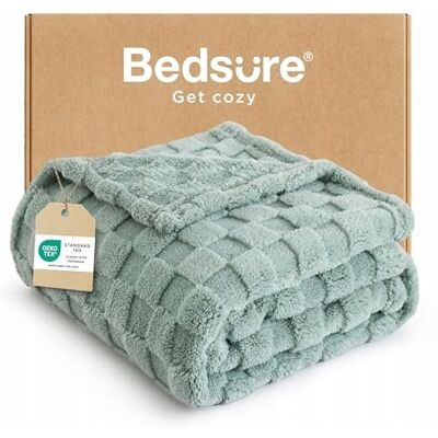 Inny producent Koc Bedsure poliester 150 cm x 200 cm Inny producent Koc Bedsure poliester 150 cm x 200 cm