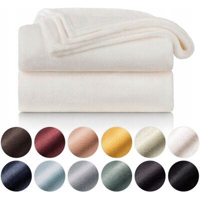 Inny producent Koc Blumtal flanela 230 cm x 270 cm beżowy Inny producent Koc Blumtal flanela 230 cm x 270 cm beżowy