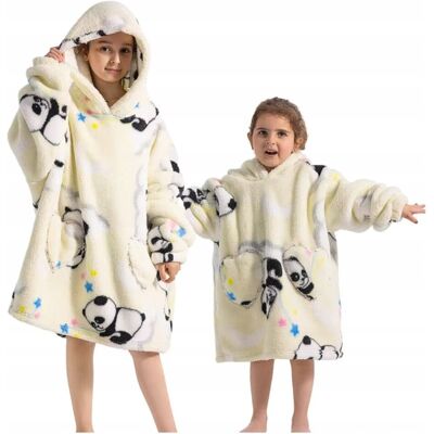 Inny producent KOC BLUZA Oversize Kocobluza Dziecięca 2w1 Panda Koala Długa Piżama Kocyk Inny producent KOC BLUZA Oversize Kocobluza Dziecięca 2w1 Panda Koala Długa Piżama Kocyk