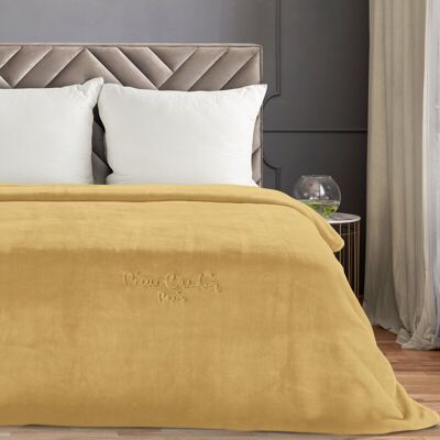 Koc Eurofirany Pierre Cardin 160x220 cm miodowy Koc Eurofirany Pierre Cardin 160x220 cm miodowy