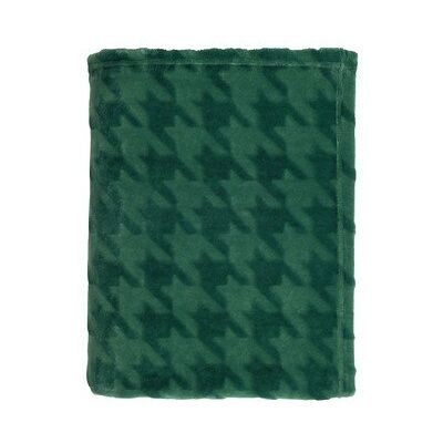 Inny producent Koc flannel shaved 130x170 cm wzór pied de poule zielony Inny producent Koc flannel shaved 130x170 cm wzór pied de poule zielony