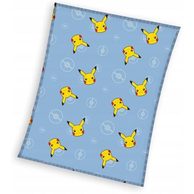 Inny producent KOC KOCYK KORALOWY 130x160 CM DUŻY PLED POKEMON POKEMONY PIKACHU NIEBIESKI Inny producent KOC KOCYK KORALOWY 130x160 CM DUŻY PLED POKEMON POKEMONY PIKACHU NIEBIESKI