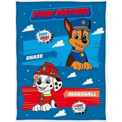 Herding Koc kocyk polarowy Psi Patrol dziecięcy dla dziecka pled lekki ciepły Chase Herding Koc kocyk polarowy Psi Patrol dziecięcy dla dziecka pled lekki ciepły Chase
