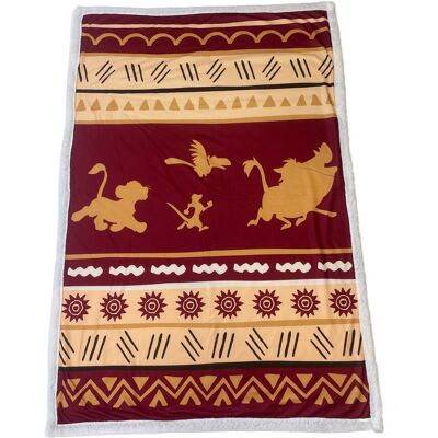 Homadict - Lion King Hakuna Matata - 100x150 cm - Blanket Homadict - Lion King Hakuna Matata - 100x150 cm - Blanket
