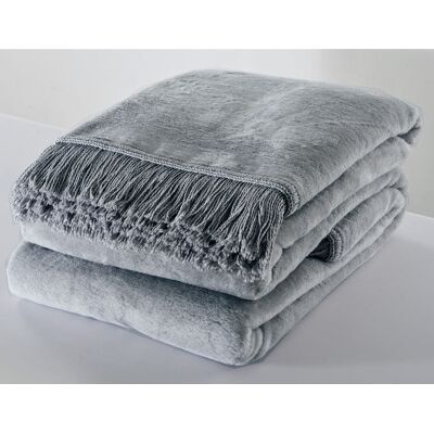 Madley Koc Moca Design Popiel 150x200 cm Madley Koc Moca Design Popiel 150x200 cm
