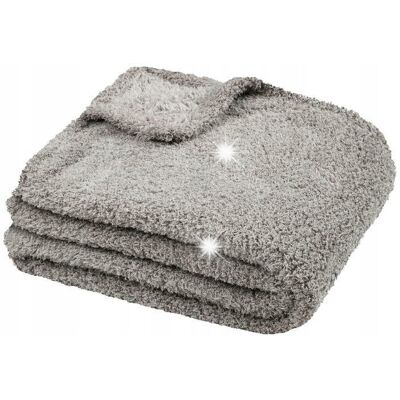 Inny producent Koc MONTREAL miękki gruby 180x220 jasnobeżowy futerko narzuta pled BOHO Inny producent Koc MONTREAL miękki gruby 180x220 jasnobeżowy futerko narzuta pled BOHO