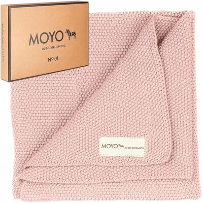 Inny producent Koc MOYO bawełna 70 cm x 90 cm Inny producent Koc MOYO bawełna 70 cm x 90 cm