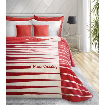 Koc PIERRE CARDIN, czerwony 220x240 cm Koc PIERRE CARDIN, czerwony 220x240 cm