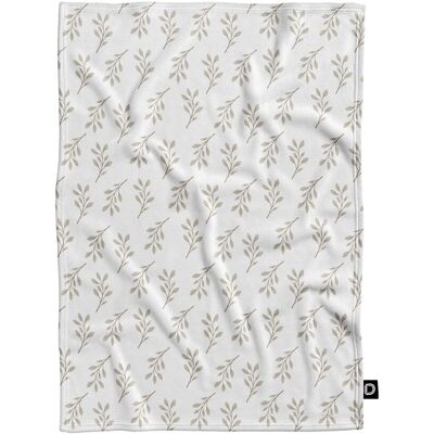 DECORDRUK Koc pluszowy dla dzieci BUNNY BLISS wzór D248 gałązki 150 x 200 cm DECORDRUK Koc pluszowy dla dzieci BUNNY BLISS wzór D248 gałązki 150 x 200 cm