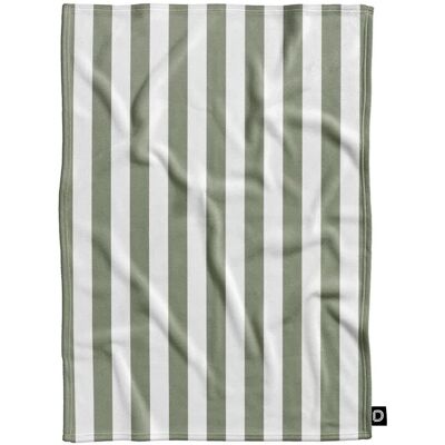 DECORDRUK Koc pluszowy SUMMER wzór SM19 pasy szarozielone 150 x 200 cm DECORDRUK Koc pluszowy SUMMER wzór SM19 pasy szarozielone 150 x 200 cm