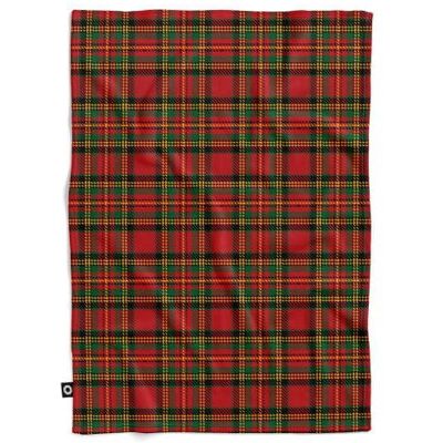 DECORDRUK Koc pluszowy WINTER wzór BN02 szkocka krata 135 x 100 cm DECORDRUK Koc pluszowy WINTER wzór BN02 szkocka krata 135 x 100 cm