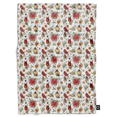 DECORDRUK Koc pluszowy WINTER wzór BN41 świąteczne zapachy 150 x 200 cm DECORDRUK Koc pluszowy WINTER wzór BN41 świąteczne zapachy 150 x 200 cm