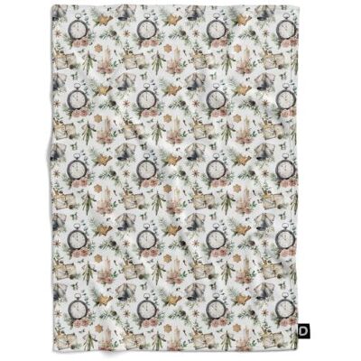 DECORDRUK Koc pluszowy WINTER wzór BN43 magiczny czas 150 x 200 cm DECORDRUK Koc pluszowy WINTER wzór BN43 magiczny czas 150 x 200 cm