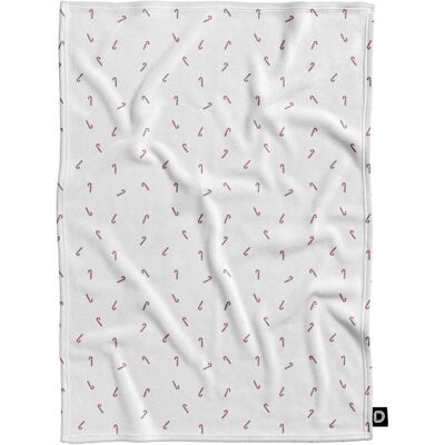 DECORDRUK Koc pluszowy WINTER wzór BN77 Mini laski świąteczne 135 x 100 cm DECORDRUK Koc pluszowy WINTER wzór BN77 Mini laski świąteczne 135 x 100 cm