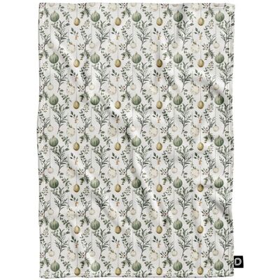DECORDRUK Koc pluszowy WINTER wzór BN82 Pastelowe bombki 135 x 100 cm DECORDRUK Koc pluszowy WINTER wzór BN82 Pastelowe bombki 135 x 100 cm