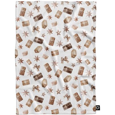DECORDRUK Koc pluszowy XMAS wzór XM11 Pierwsza Gwiazdka 150 x 200 cm DECORDRUK Koc pluszowy XMAS wzór XM11 Pierwsza Gwiazdka 150 x 200 cm