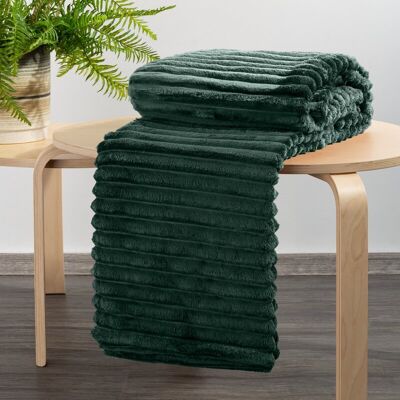 Eurofirany Koc Soft, D91, 200X220 C., zielony Eurofirany Koc Soft, D91, 200X220 C., zielony