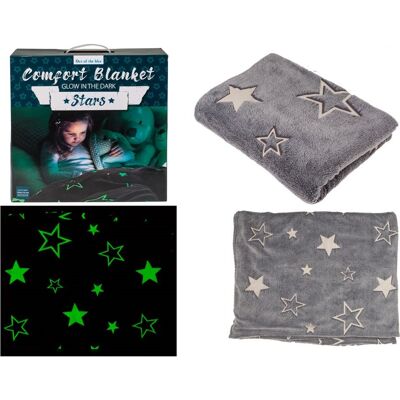 Kemis - House of Gadgets Koc W Gwiazdki Świecący Ciemności 135x173 Kemis - House of Gadgets Koc W Gwiazdki Świecący Ciemności 135x173