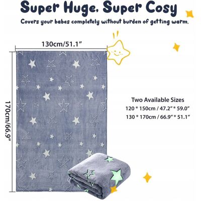 Inny producent Koc Winthome flanela 130 cm x 170 cm szary Inny producent Koc Winthome flanela 130 cm x 170 cm szary