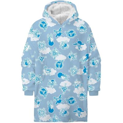 Kocobluza One Piece Halantex koc z rękawami ponczo blanked hoodie manga Kocobluza One Piece Halantex koc z rękawami ponczo blanked hoodie manga