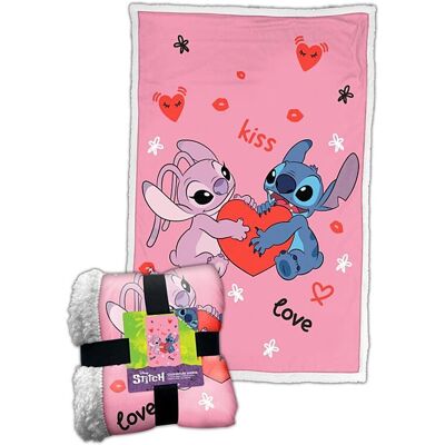 Inny producent Kocyk SHERPA STITCH LOVE PINK 100X150CM Homadict Inny producent Kocyk SHERPA STITCH LOVE PINK 100X150CM Homadict