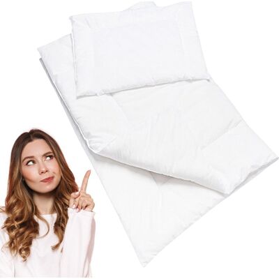 Inny producent kołderka + poduszka do łóżeczka kołderka 120x90 + poduszka 40x60 do łóżeczka Inny producent kołderka + poduszka do łóżeczka kołderka 120x90 + poduszka 40x60 do łóżeczka