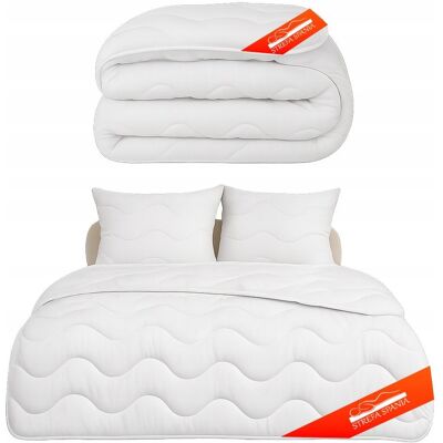 Strefa Spania Kołdra 140x220 całoroczna antyalergiczna pikowana polski produkt PREMIUM Strefa Spania Kołdra 140x220 całoroczna antyalergiczna pikowana polski produkt PREMIUM