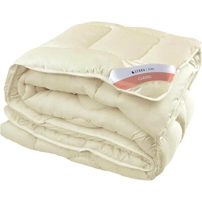 INTER WIDEX Sp. z o. o. Kołdra 200×220 CLASSIC TERMO dwuwarstwowa Krem INTER WIDEX Sp. z o. o. Kołdra 200×220 CLASSIC TERMO dwuwarstwowa Krem
