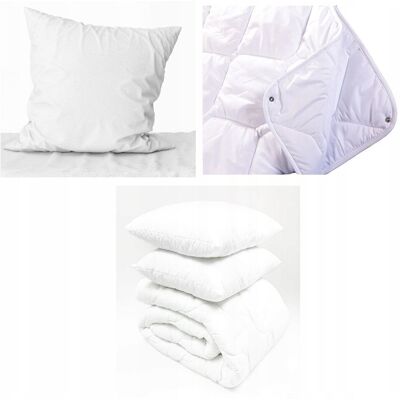 Inny producent Kołdra 4 pory roku podwójna Easy Sleep 155x200 cm. +2 poduszki 70x80 cm. Inny producent Kołdra 4 pory roku podwójna Easy Sleep 155x200 cm. +2 poduszki 70x80 cm.
