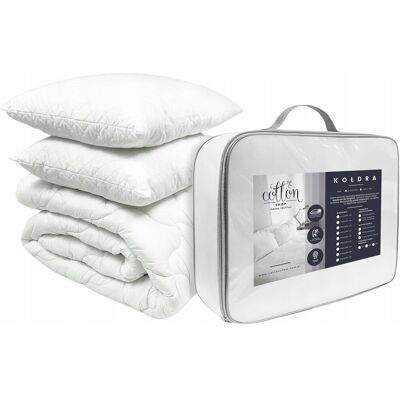 Inny producent Kołdra 4 pory roku podwójna Easy Sleep 180x200 cm. +2 poduszki 70x80 cm. Inny producent Kołdra 4 pory roku podwójna Easy Sleep 180x200 cm. +2 poduszki 70x80 cm.