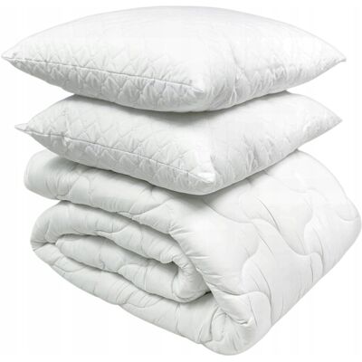Inny producent Kołdra 4 pory roku podwójna Easy Sleep 220x240 cm. +2 poduszki 50x60 cm. Inny producent Kołdra 4 pory roku podwójna Easy Sleep 220x240 cm. +2 poduszki 50x60 cm.