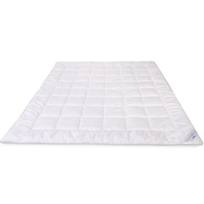 PIÓREX Kołdra antyalergiczna 155x200 Antyroztoczowa 700g biała kratka PIÓREX Kołdra antyalergiczna 155x200 Antyroztoczowa 700g biała kratka