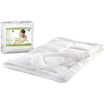 Kołdra antyalergiczna 160x220 Medical biała AMW Kołdra antyalergiczna 160x220 Medical biała AMW