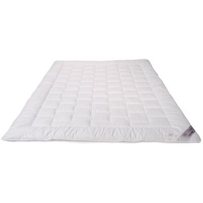 PIÓREX Kołdra antyalergiczna 200x220 Satin Cotton letnia 1000g biała PIÓREX Kołdra antyalergiczna 200x220 Satin Cotton letnia 1000g biała