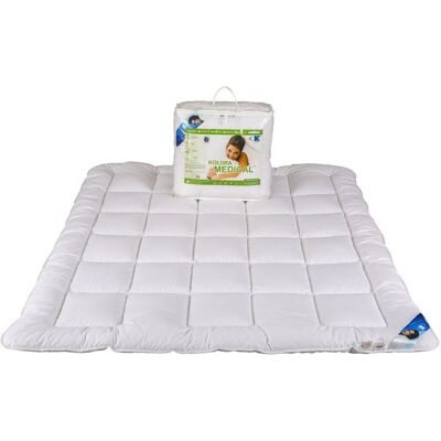 Kołdra antyalergiczna 220x220 Medical 1800g biała AMW Kołdra antyalergiczna 220x220 Medical 1800g biała AMW