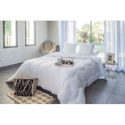 Inny producent Kołdra Blanrêve Maxi Comfort Przeciw Roztoczom 200X200 Cm - Ciepła I Pompowana, Idealna Dla Jednej Osoby, Ekologiczna, Made In France Inny producent Kołdra Blanrêve Maxi Comfort Przeciw Roztoczom 200X200 Cm - Ciepła I Pompowana, Idealna Dla Jednej Osoby, Ekologiczna, Made In France